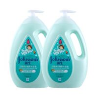 Johnson & Johnson Baby Children Body Body Bitor 1L * 2 chai Làm sạch và làm mới Hoa bạc vàng để giặt mùa hè sua tam em be