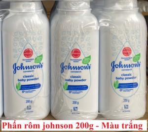 Phấn ngăn ngừa rôm sảy Johnson & Johnson - 200g