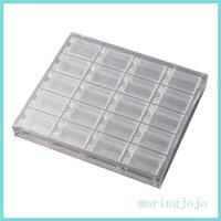 Jojo 20 Lưới Nhựa Hộp Bảo Quản Cho Hạt Bông Tai Vòng Cổ Người Tổ Chức