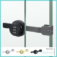 Jojo 3Digit Kết Hợp Khóa Mật Khẩu Khóa Cửa Kính Trượt Chống Trộm An Toàn Trượt Chốt Khóa Dễ Dàng Inst