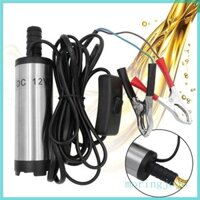 Jojo DC12V Điện Bơm Chìm Nhiên Liệu Diesel Dầu Xe Trại Cá Chìm Thép Không Gỉ Chuyển Bơm