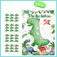 Jojo pin the tail on the dinosaur exciting game Bao Gồm 36 Đuôi Cho Trẻ Em Vui Nhộn Và Kỷ Niệm Tương Tác