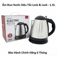 [JOLIE]  Ấm Đun Nước Siêu Tốc Lock&Lock 1.5L - EJK228 Màu Bạc