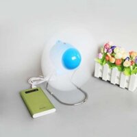 [JOLIE] Quạt Con Cóc Mini Cắm Cổng USB - Kiểu Giáng Retro Hoài Cổ - Cắm USB Hoặc Dùng Pin Tiểu AA