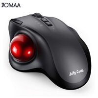 Jomaa bluetooth trackball mouse có thể sạc lại 2.4g usb ergonomic chuột cho máy tính xách tay