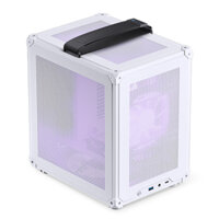 Jonsbo C6 Handle White – Micro-ATX Case