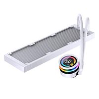 JONSBO TF2-360SC (WN) White AIO Liquid Cooling – 2.1 inches IPS LCD Screen, 360mm radiator