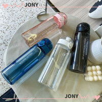 Jony 780ml Bé Gái Bé Trai Thể Thao Bình Nước Tập Gym Uống Cốc Du Lịch Di Động Nhựa Trong Suốt Chống Rò Rỉ / Nhiều Màu