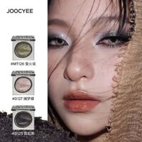 Joocyee Màu Lên Men Đơn Sắc Phấn Mắt Matte Pearl Lấp Lánh Màu Đất Sáng Siêu Lấp Lánh ins Phấn Mắt Bảng