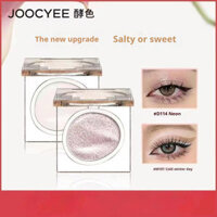 Joocyee Phấn mắt một màu ❈ 🍒 ❈ 🍒 ❈ ❈ ❈ Bảng phấn mắt lấp lánh lấp lánh lấp lánh mờ mịn lấp lánh để chiếu sáng trang điểm mắt đường viền