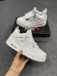 Jordan 4 Trắng – Giày Nike Air Jordan 4 Retro Pure Money Siêu Cấp