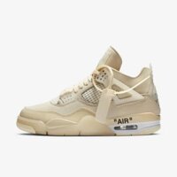 Jordan 4 x Off White – Sail