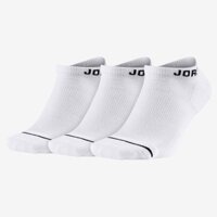 Jordan Everyday Max No-Show Socks (3 Pairs) - White