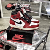 Jordan High Chicago 2015 - Đen đỏ cổ cao || Hàng High quality - The 1991