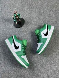 Jordan Xanh Lá – Nike Air Jordan 1 Low Pine Green Rep 1:1