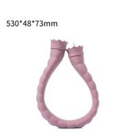 Jordan&amp;Judy Máy chườm nước nóng bằng silicon hình chữ U tiện dụng làm ấm cổ 710ml From Xiaomi Youpin - Purple