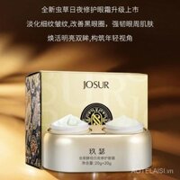 Josur / jiuser Đông Trùng Hạ Thảo Men Day & Night Repair Eye Cream / Kem Mắt Ống Đôi