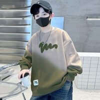 [JOY] Áo len bé trai dài tay mùa thu Áo học sinh nhuộm màu mùa xuân thu áo mặc trong dài tay trẻ em