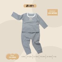 Joyo - Bộ dài tay bổ trụ len mỏng JY151022