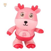 Jpb Boogie Cow-Boogie Cow Toy, Boogiecow, Light-Up Dancing Cow For Active Fun, Dancing Cow Toy With Music And Led Lights (Hồng) ﻿ Mới