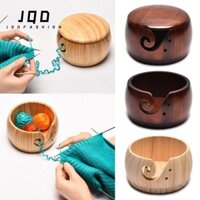 Jqd Sợi Gỗ Bát Nghệ Thuật Ngăn Ngừa Trượt Túi Bảo Quản DIY Giá Đỡ Len Người Tổ Chức