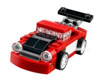 Đồ chơi xếp hình Xe đua đỏ mini Lego Creator 31055