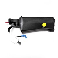 JSD 17117573781 Radiator Coolant Tank Overflow Expansion Bottle Reservoir +Sensor +Clip for BMW E46 E53 E83