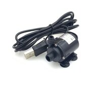JT-160 Máy bơm nước mini không chổi than DC chịu nhiệt độ cao, máy bơm nước nhỏ cho máy tính xách tay, máy tính USB, máy bơm tuần hoàn làm mát nước