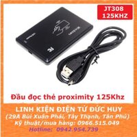 JT308 ĐẦU ĐỌC THẺ RFID PROXIMITY 125KHZ, KẾT NỐI USB