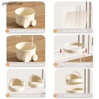 [Jts] Hộp đựng búp bê có đèn Tổ chức đồ chơi sang trọng Ống lưu trữ đồ chơi nhồi bông bằng nhựa trong suốt Thùng đựng đồ chơi trẻ em [VN]