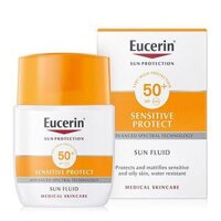 EUCERIN-KEM CHỐNG NẮNG KHÔNG GÂY NHỜN RÍT- SUN FLUID MATTIFYING SPF50+50ML