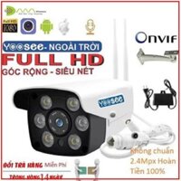 JU2 FKC Camera wifi Yoosee chống nước ngoài trời Full HD1080-2.0Mpx 6 led, có hồng ngoại xem được qua điện thoại, tivi 5