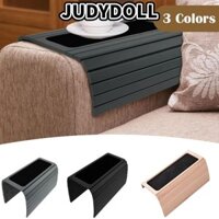 Judydoll Bàn Tay Bảo Vệ Phần Còn Lại, Khay Tay Sofa Gỗ Chống Trơn Trượt Chống Thấm Nước, Ghế Sofa Đa Năng Có Thể Gập Lại Chất Lượng Cao Uống Đồ Ăn Nhẹ Giá Đỡ Để Bảo Quản Khay Sofa Nhà