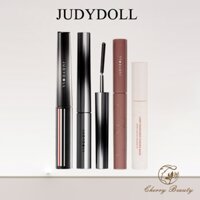 Judydoll ống thép Mascara Slim không nhuộm màu nâu cuộn cong Micro Curl kim loại Mascara