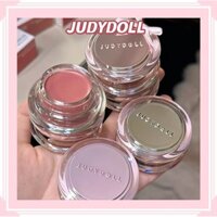 Judydoll Phấn má dạng kem đa năng Jenga Phấn má toàn mặt Son môi màu trắng tự nhiên