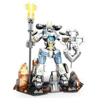 JUHANG TECHNOLOGY 670  CHIẾN BINH TITAN MECH bộ đồ chơi xếp lắp ráp ghép mô hình SAMURAI MECHA 1588 khối