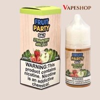 Juice FRUIT PARTY vị Strawberry Apple Ice - Dâu Táo lạnh