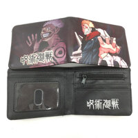 Jujutsu Kaisen Hàng Hóa Ví Anime Knotweed Yuren Gojo Go Da PU In Ví Ngắn Đựng Thẻ Ví