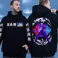 Jujutsu Kaisen Satoru Gojo Anime Áo Khoác Mát Manga Gojo Người Hâm Mộ Quà Tặng Áo Nỉ Nam Tay Dài