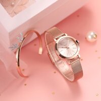 [Julius Mall Store] Đồng hồ nữ Julius JA-732 (Đồng)