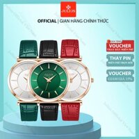 [Julius Official] Đồng hồ nữ dây da Julius JA-1376