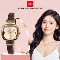 [Julius Official] Đồng hồ nữ Julius JA-863 dây da