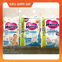 [JUMBO] Tã/Bỉm Dán/Quần Merries Nội Địa size Jumbo M74/M76/L56/L64/XL50 3