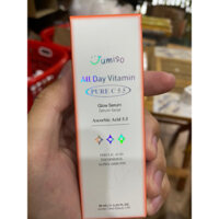 Jumiso All Day Vitamin Pure C 5.5 Glow Serum | Axit L-ascorbic, Axit Ferulic, Tocopherol, Alpha Arbutin, Huyết thanh Vit