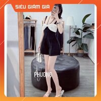 Jumpsuit 2 Dây Phối Nơ Ngực Hàng Quảng Châu Loại 1 M3520-Teen 888