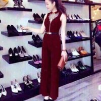 JUMPSUIT CỔ CƯỜM ĐẸP