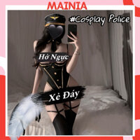 Jumpsuit Cosplay Cảnh Sát Police CÓ GỌNG 9303 MAINIA STORE