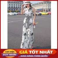 ❁❀Jumpsuit Dài Hoa Tiết Ống Suông Tôn Dáng, Jumsuit Thiết Kế cao cấp JS03 -Violet_Store