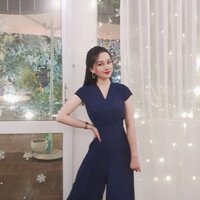 Jumpsuit Dài/ Jumpsuit Xanh Đen