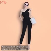 JUMPSUIT DÀI THIẾT KẾ CÚP NGỰC DÂY CỘT CHÉO NƠ XINH